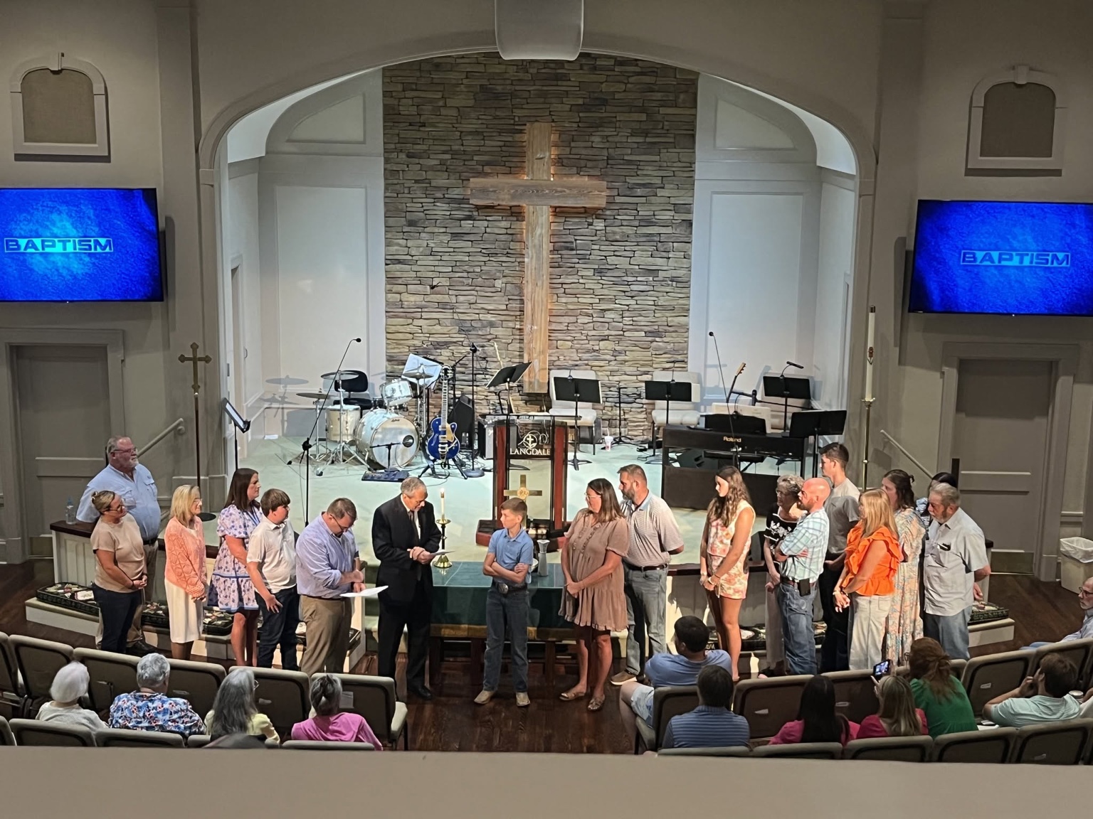 Our church family at Langdale